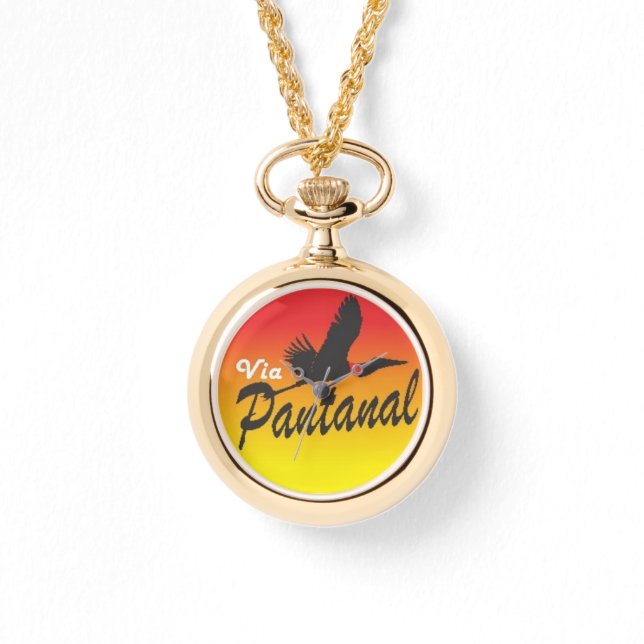 Relógio de Colar para Adultos Via Pantanal 腕時計 (正面)