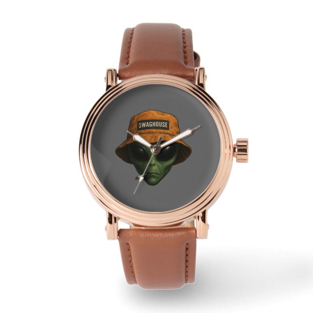 RELOGIO DE EXTRATERRESTRE EM DESIGN  腕時計 (正面)