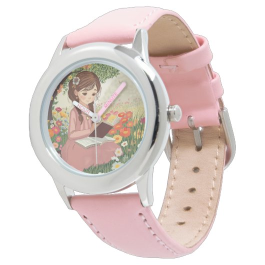 relógio de menina no jardim 腕時計 (アングル)
