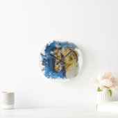 Relógio de parede Cavalo em Manchas Aguadas ラウンド壁時計 (ホーム)