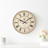 Relógio de Parede de Números Romanos Clássicos ラージ壁時計 (ホーム)