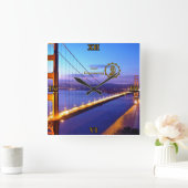 Relógio de Parede Engenharia Civil スクエア壁時計 (ホーム)