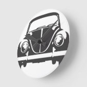 Relógio de Parede Fusca Vintage ラウンド壁時計 (傾斜)