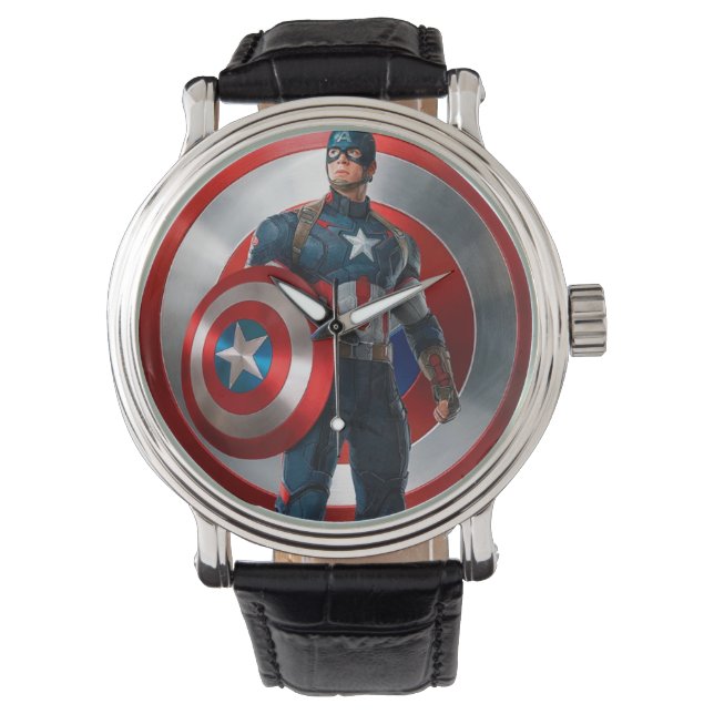 RELOGIO   DO   CAPITAO    AMERICA   腕時計 (正面)