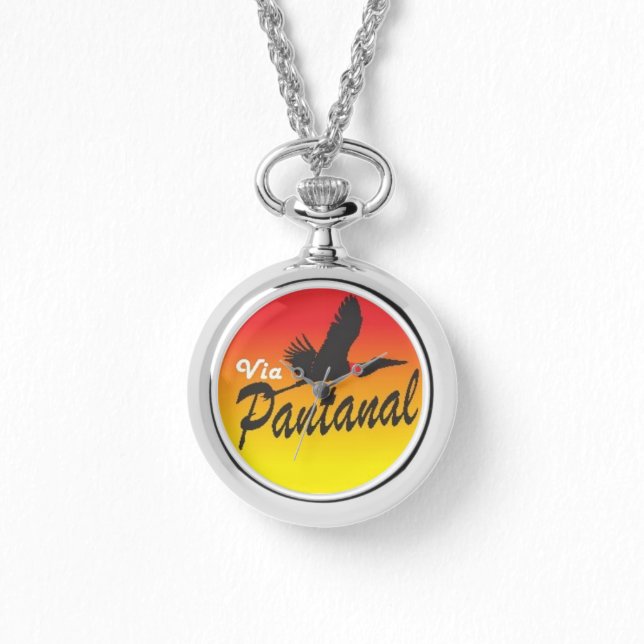 Relógio e colar Via Pantanal 腕時計 (正面)