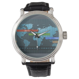 Relogio Horario Negociação 腕時計