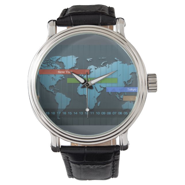 Relogio Horario Negociação 腕時計 (正面)