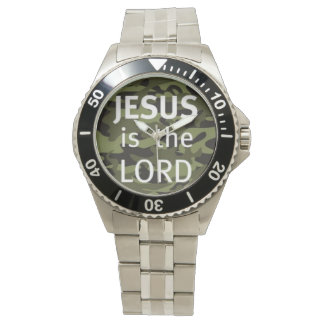 Relógio "JESUS is the LORD" 腕時計