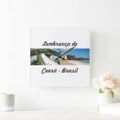 Relogio lembrança de Ceará スクエア壁時計 (ホーム)