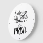 Relojの動機 ラージ壁時計 (傾斜)