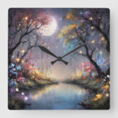 reloj スクエア壁時計 (正面)