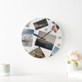 Reloj Acrílico Personalizable | Arte y Fotos ラージ壁時計 (ホーム)