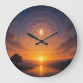 Reloj Atardecer ラージ壁時計 (正面)