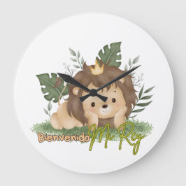 Reloj Baby Safari para niños ラージ壁時計