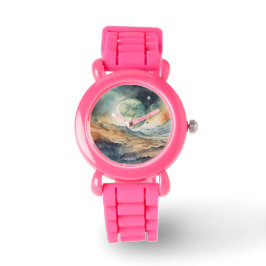 Reloj Celestial: Tierra desde el Espacio 腕時計