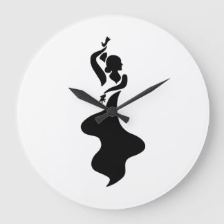 Reloj de flamenco ラージ壁時計