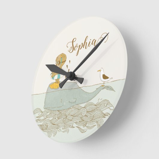 Reloj de la colección Magical Nursery ラウンド壁時計 (傾斜)