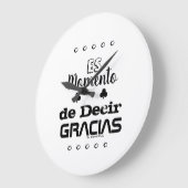 Reloj de paredモチベーション ラージ壁時計 (傾斜)