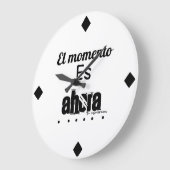 Reloj de paredモチベーション ラージ壁時計 (傾斜)