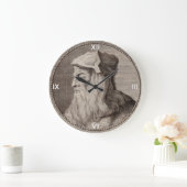 reloj de paredレオナルド・ダ・ヴィンチ ラージ壁時計 (ホーム)