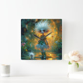 Reloj de Pared スクエア壁時計 (ホーム)