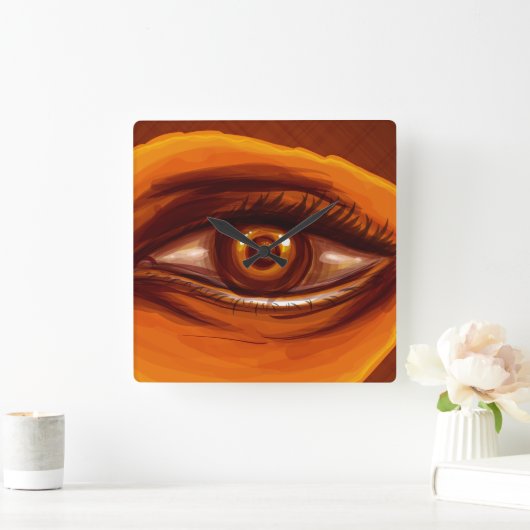 Reloj de pared スクエア壁時計 (ホーム)