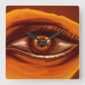 Reloj de pared スクエア壁時計 (正面)