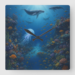 Reloj de pared スクエア壁時計