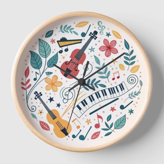 Reloj de pared 壁時計 (正面)