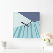 Reloj de pared blå スクエア壁時計 (ホーム)