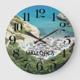 reloj de pared Calas de Mallorca ラージ壁時計