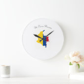 Reloj de pared colombia ラージ壁時計 (ホーム)