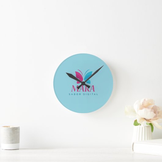 Reloj de pared con diseño moderno ラウンド壁時計 (ホーム)
