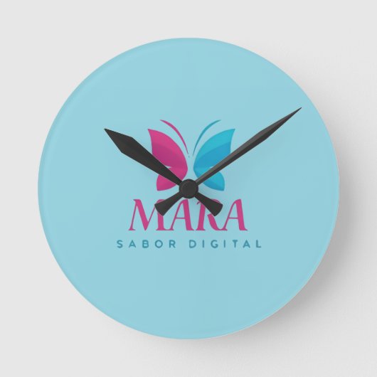 Reloj de pared con diseño moderno ラウンド壁時計 (正面)