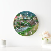 reloj de pared de Cangas del Narcea, Astururias ラージ壁時計 (ホーム)