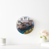 reloj de pared de Es Pontàs en Mallorca ラウンド壁時計 (ホーム)