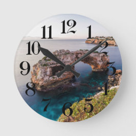 reloj de pared de Es Pontàs en Mallorca ラウンド壁時計