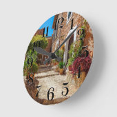 reloj de pared de Fornalutx en Mallorca ラウンド壁時計 (傾斜)