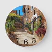 reloj de pared de Fornalutx en Mallorca ラウンド壁時計 (正面)