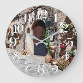 reloj de pared de Valldemossa en Mallorca ラージ壁時計