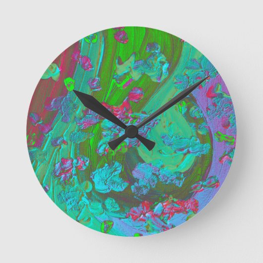 Reloj de pared diseño abstracto ラウンド壁時計 (正面)