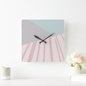 Reloj de pared hun スクエア壁時計 (ホーム)