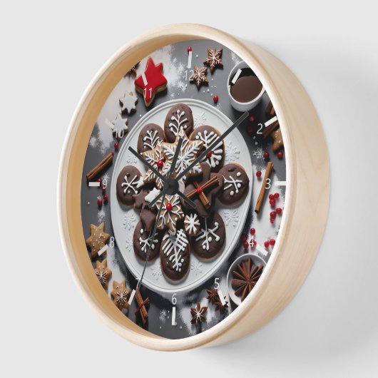 Reloj de pared navidad 1 - 001 壁時計 (傾斜)