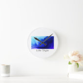 Reloj de pared Ocean Wave ラウンド壁時計 (ホーム)