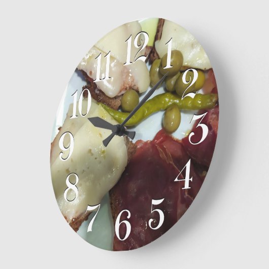 reloj de pared pamboli típico de Mallorca ラージ壁時計 (傾斜)