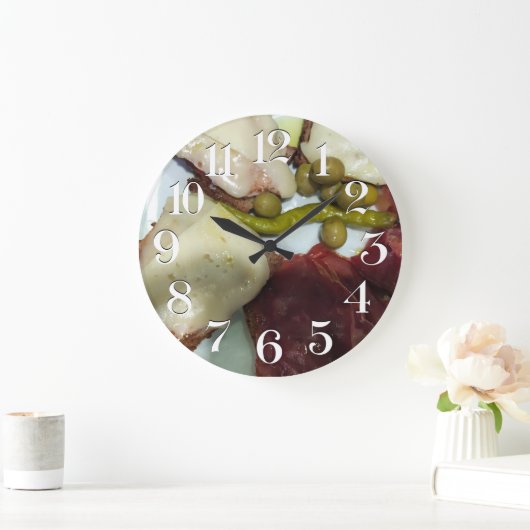 reloj de pared pamboli típico de Mallorca ラージ壁時計 (ホーム)