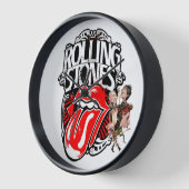 Reloj de pared Roling Stone 壁時計 (傾斜)