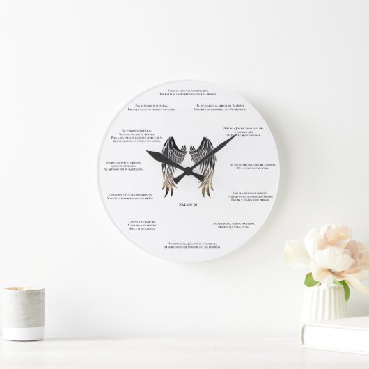 Reloj de pared Salmo 91 ラージ壁時計 (ホーム)