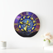 Reloj de pared signos del zodiaco ラージ壁時計 (ホーム)