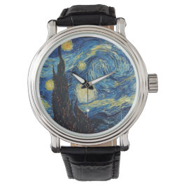 Reloj de pulsera de La noche estrellada de Van Gog 腕時計
